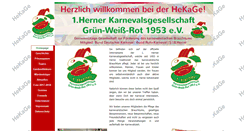 Desktop Screenshot of hekage.de